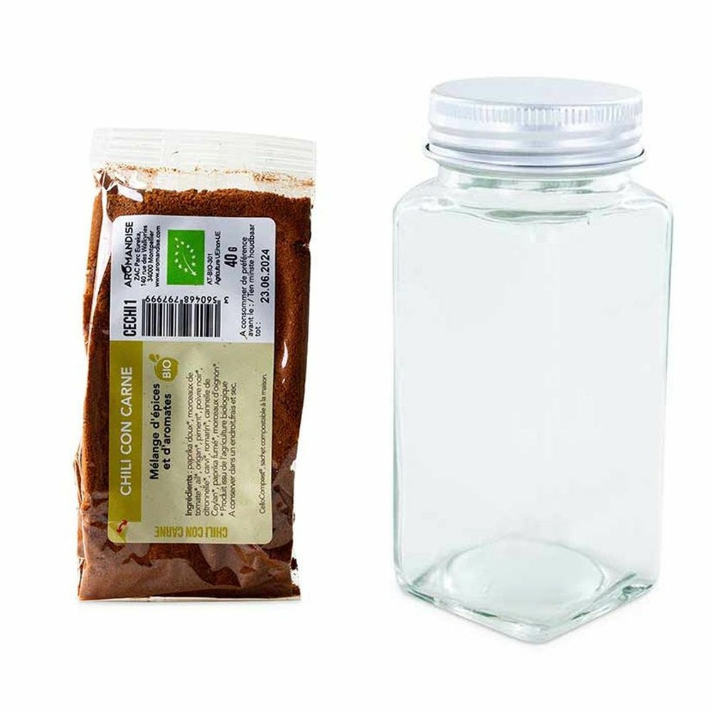 Flacon à épices poudreur + chili con carne 40 g