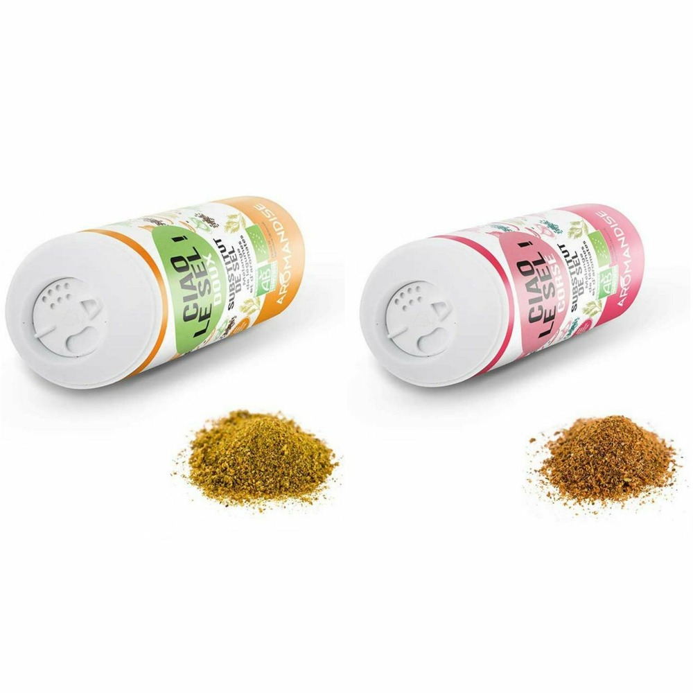 Duo de susbtituts de sel : doux et corsé