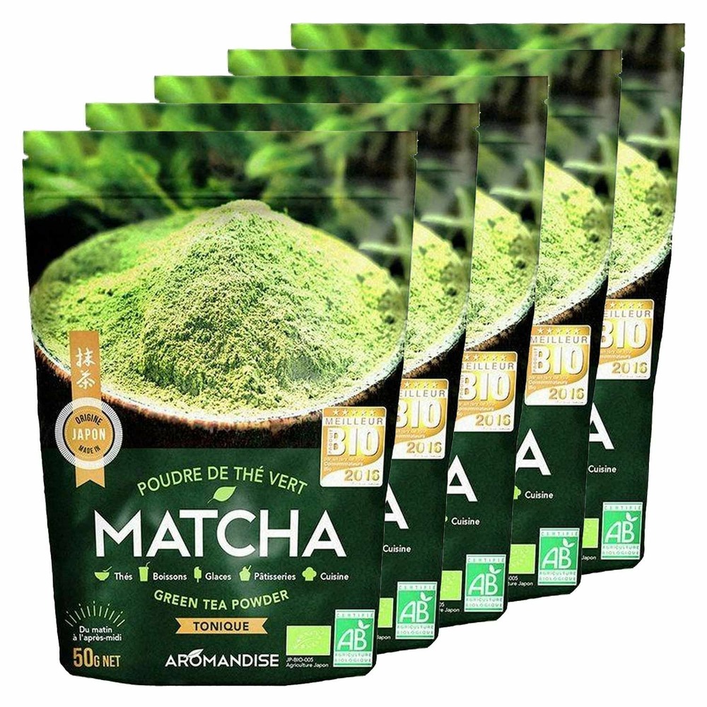 Thé vert bio matcha en poudre 250 g