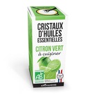 Cristaux d'huiles essentielles - citron vert 10 g