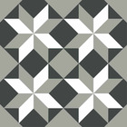 Stickers carrelage 15 x 15 cm - étoiles géométriques