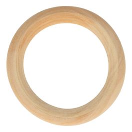3 anneaux en bois 7 cm | Truffaut
