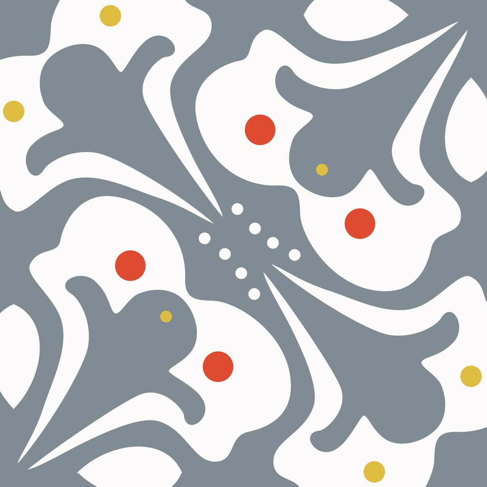 Stickers carrelage 15 x 15 cm - motif gris et blanc