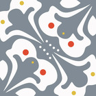 Stickers carrelage 15 x 15 cm - motif gris et blanc