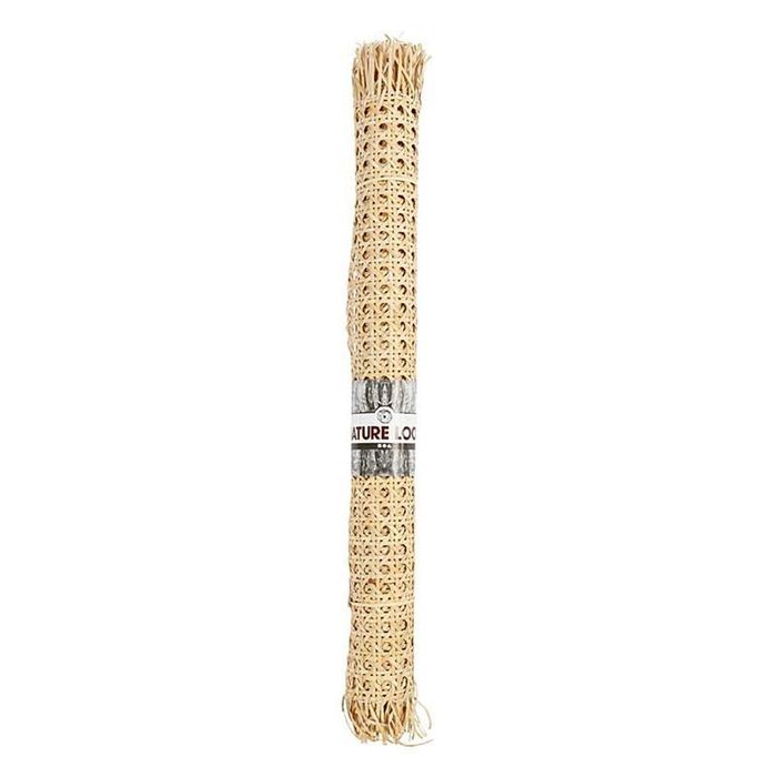Rouleau Rotin Tressé Blanc 40x100cm - Tissage Meubles Et Décoration Intérieure Naturelle