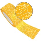 Masking tape xl jaune 4,8 cm x 8 m - bateau origami