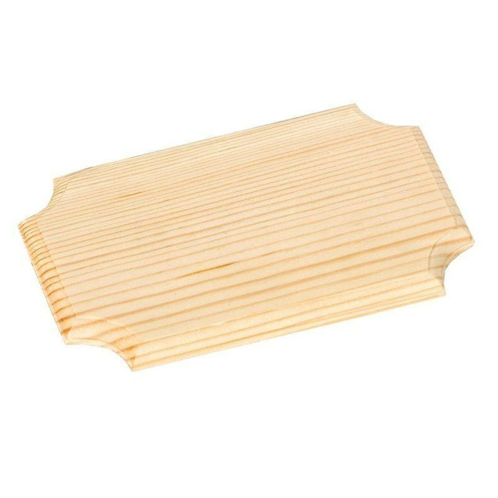 Plaque murale bois à décorer 16 x 10 cm