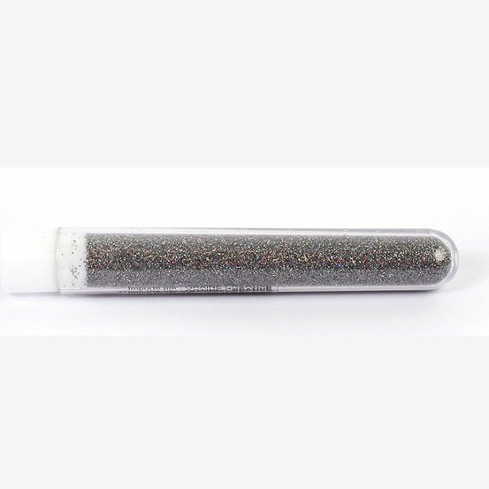 Paillettes en poudre biodégradables 2,7 g - gris