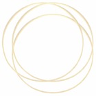 3 cercles en bambou ø 35 cm