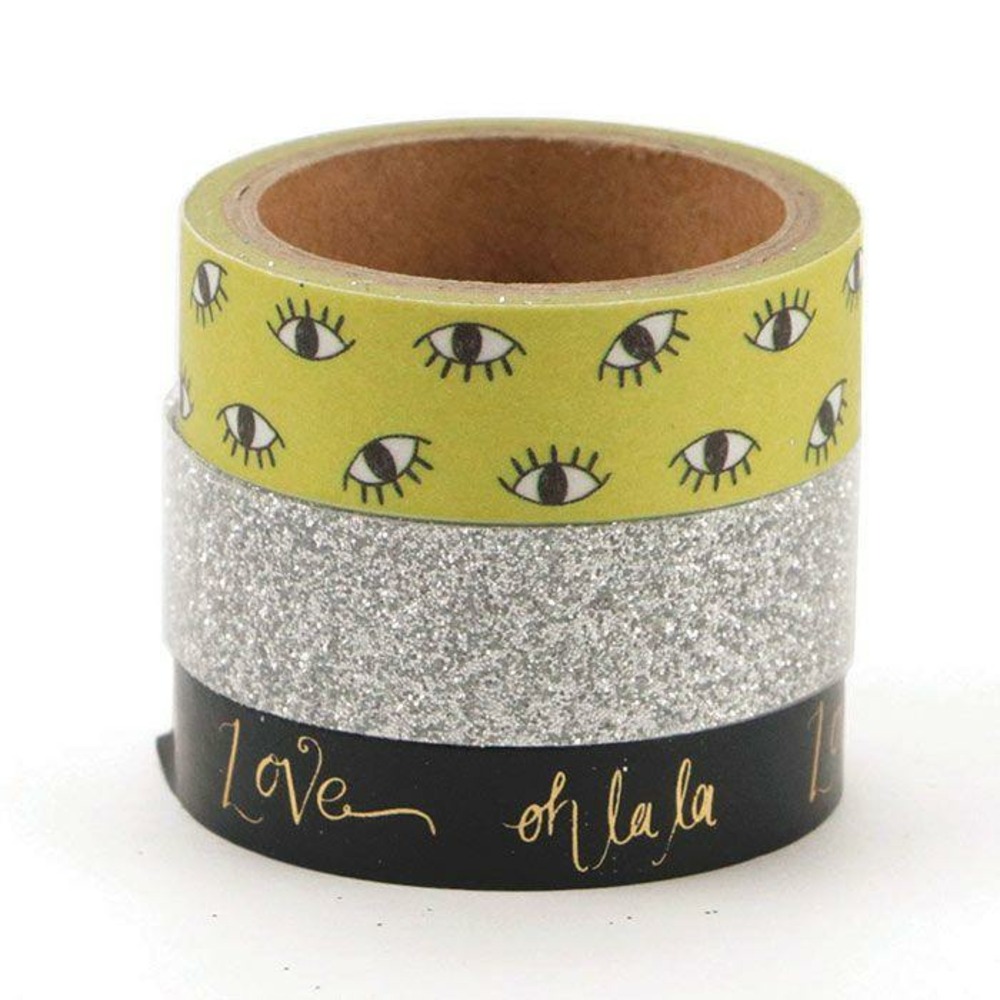 3 masking tapes - yeux