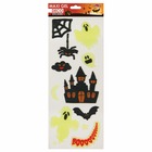 Stickers gel halloween - château et fantômes