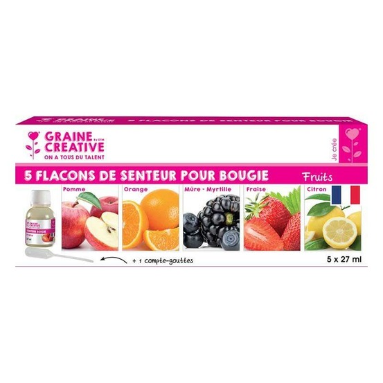 5 arômes à bougie fruits 27 ml