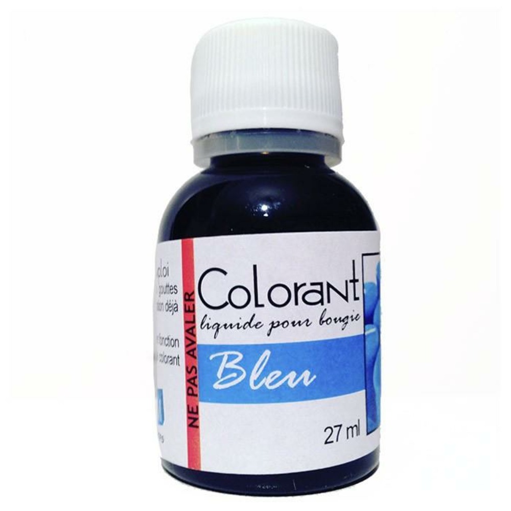 Colorant pour bougie 27 ml - bleu