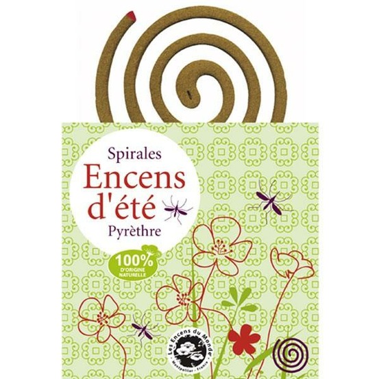 Spirales d'encens naturel anti-moustiques