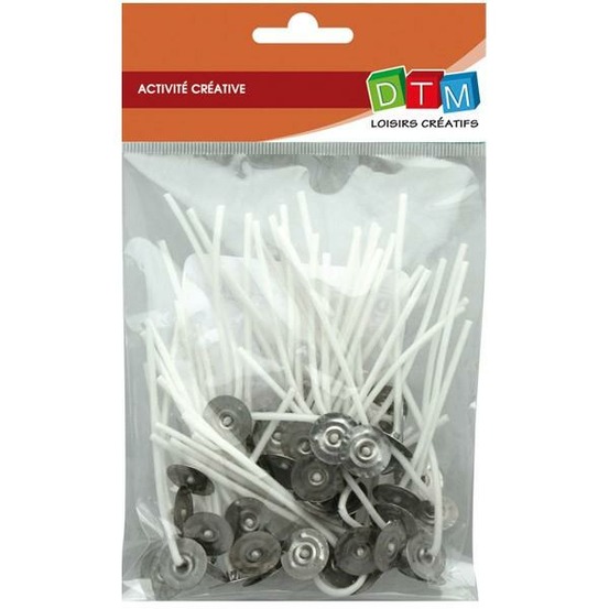 50 mèches sur pied 7 cm