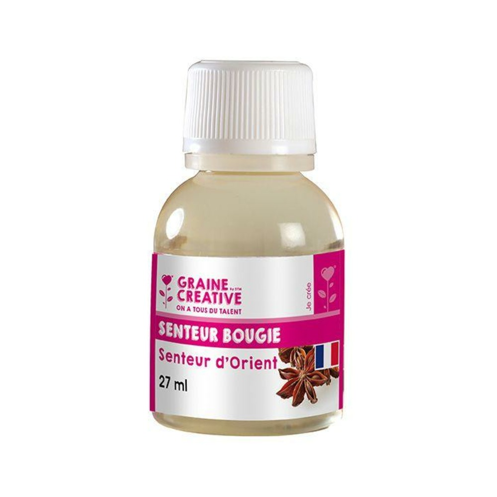 Parfum pour bougies 27 ml - senteur d'orient
