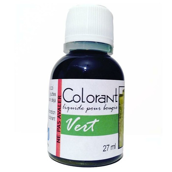 Colorant pour bougie 27 ml - vert