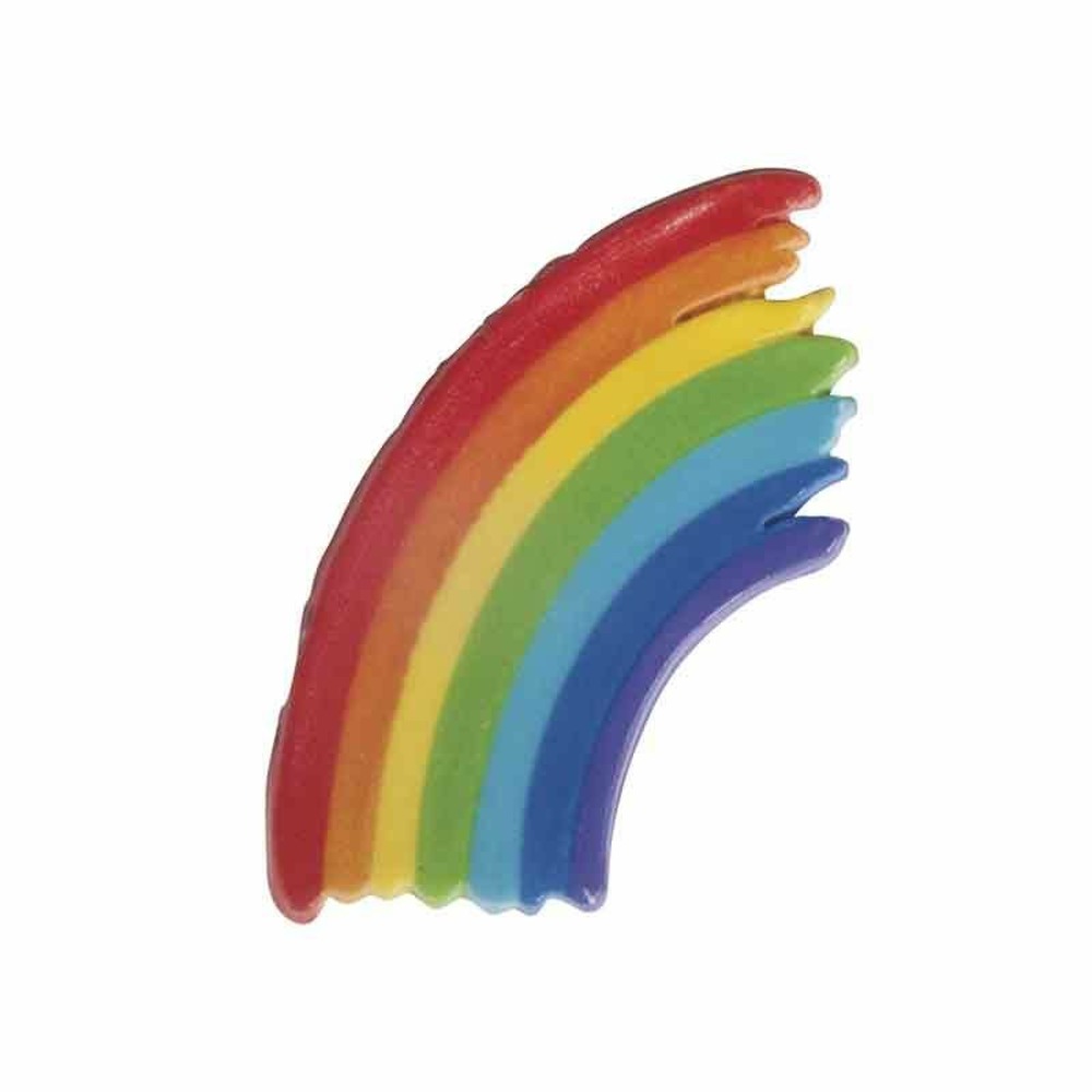 Motif de cire arc-en-ciel 4,5 x 6,5 cm