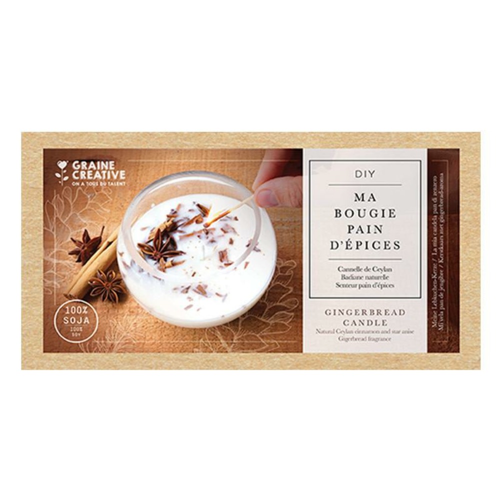 Ma bougie aux épices de noël - coffret diy