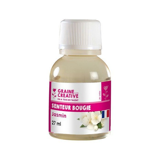 Parfum pour bougies 27 ml - senteur jasmin