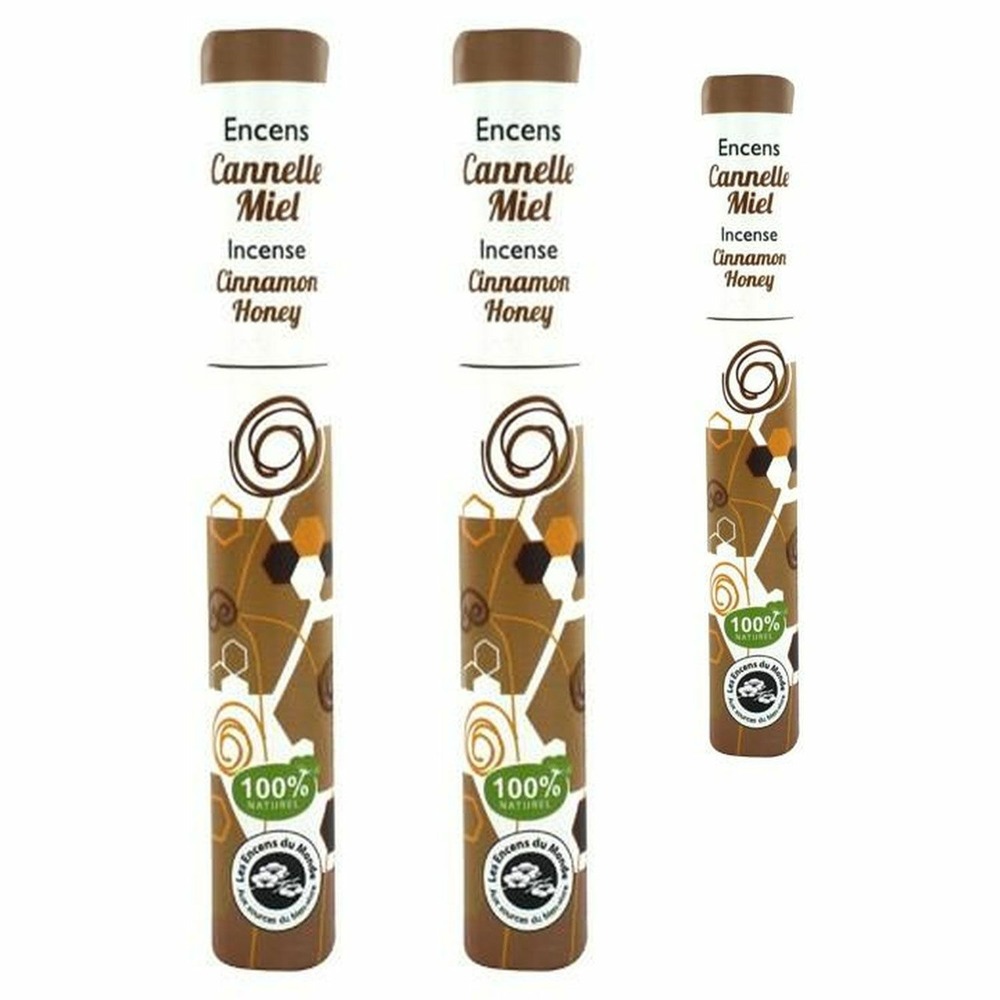 Encens cannelle-miel-fenouil 90 bâtonnets de 30 min