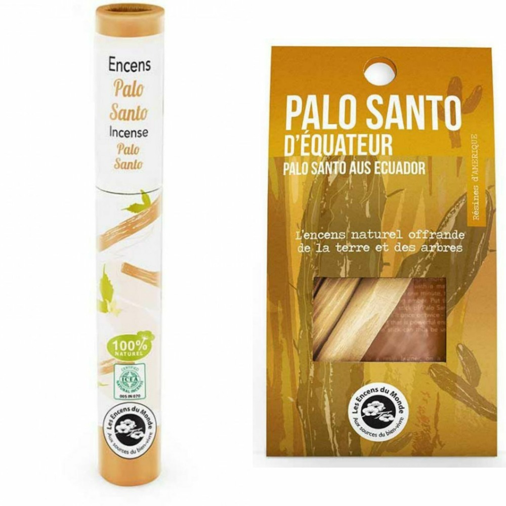 Duo passion palo santo - bâtonnets et encens