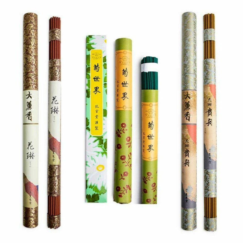 Coffret encens du japon - les boisés - 105 bâtonnets