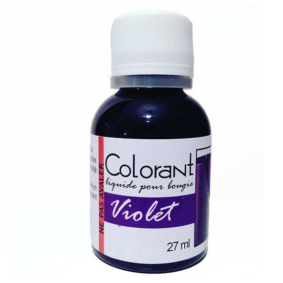 Colorant pour bougie 27 ml - violet