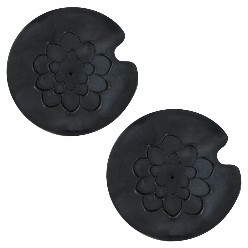 2 porte-encens lotus