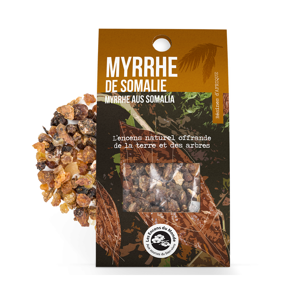 Résine de myrrhe de somalie à brûler 160 g