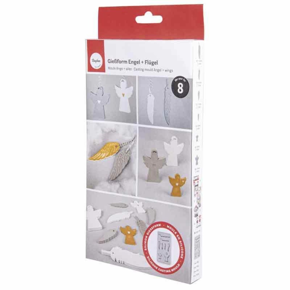 Moule en silicone ange 26 x 14,5 x 3 cm