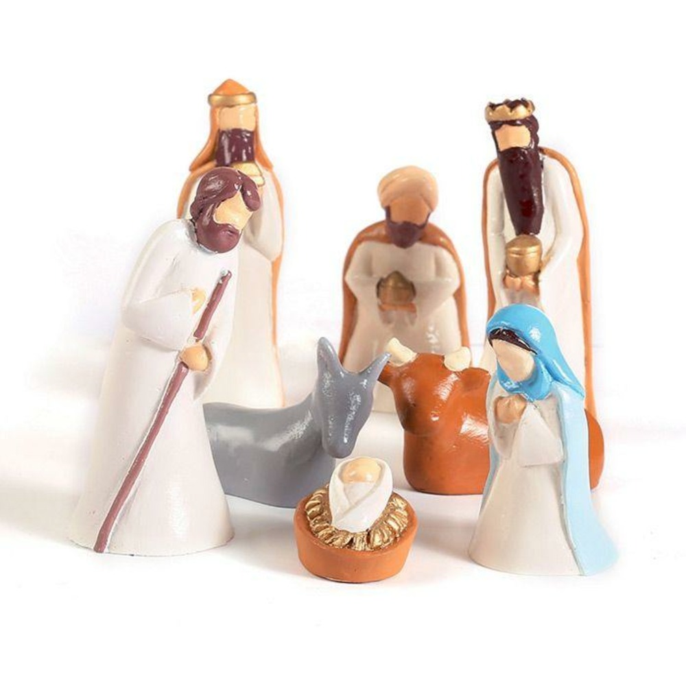 Petits moules à plâtre en latex - santons de la crèche