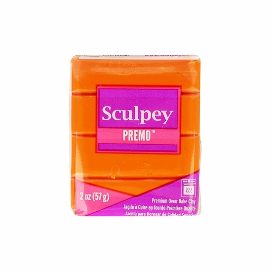 Pâte polymère sculpey 57 g - orange