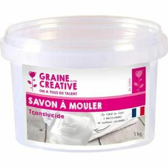 Blocs de savon à mouler transparent 1 kg