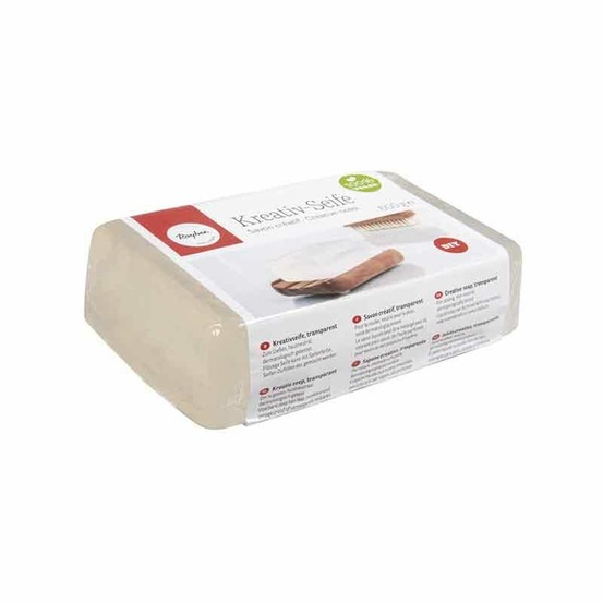 Savon créatif, transparent, bloc 600 g