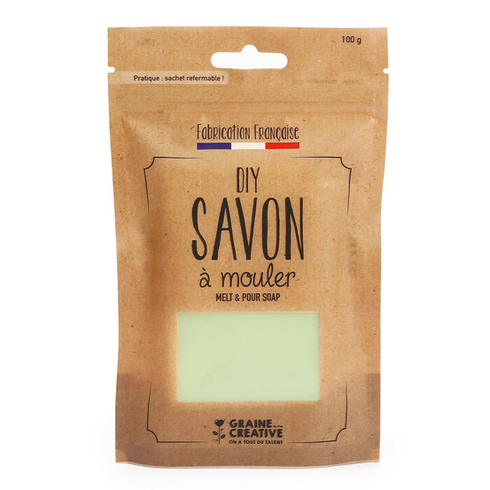 Savon à mouler 100 g - vert d'eau
