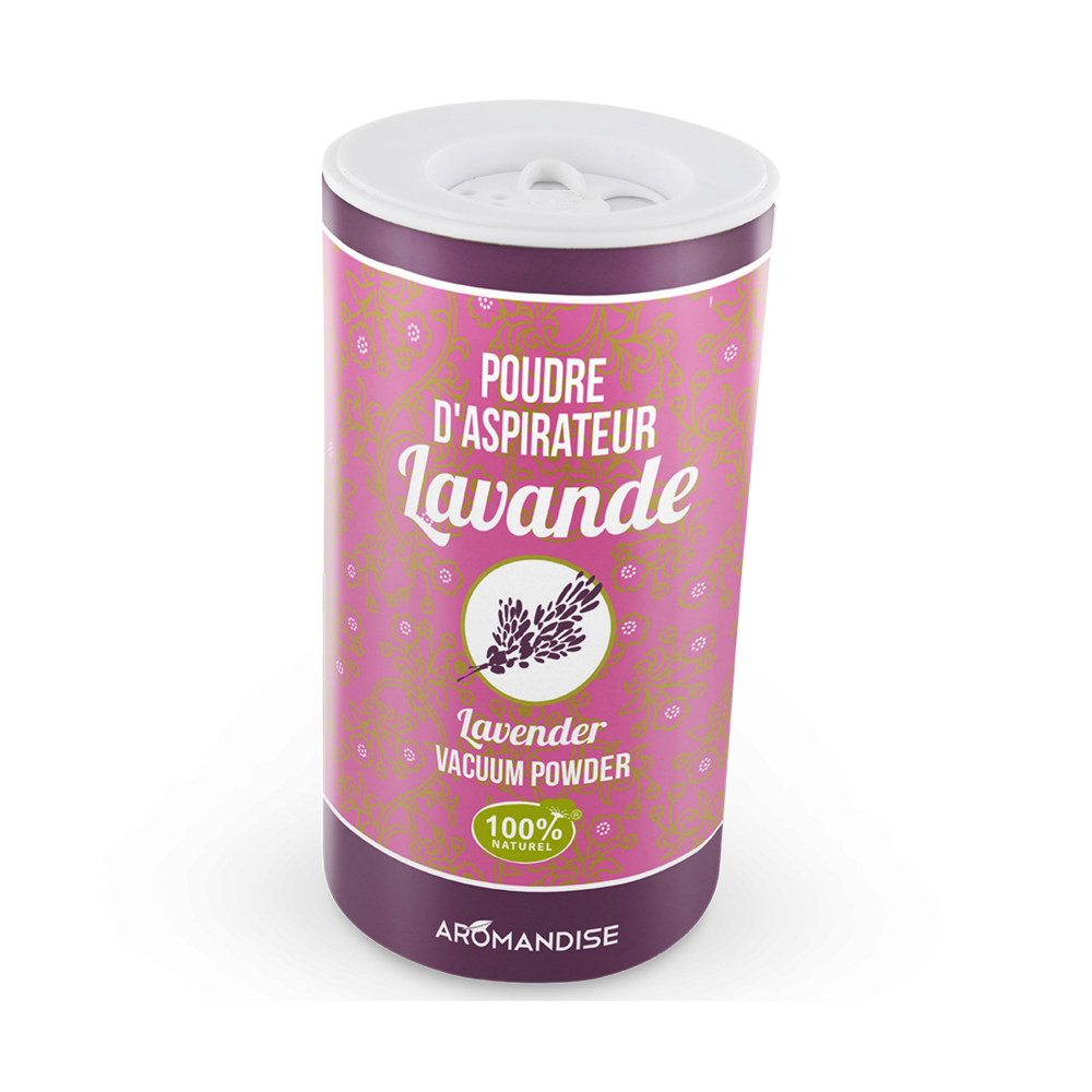 Poudre d'aspirateur à la lavande 32 utilisations