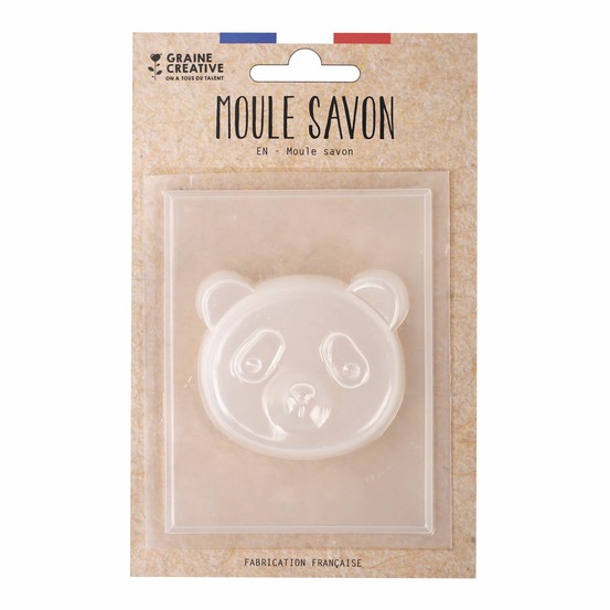 Mini moule à savon panda