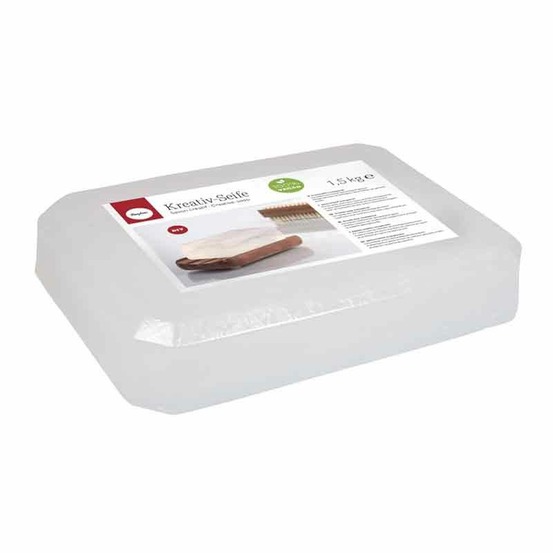 Savon créatif transparent bloc de 1,5 kg