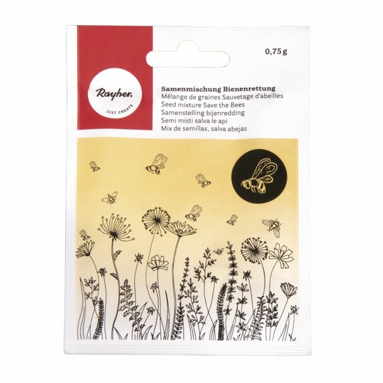 Mélange de graines de fleurs pour les abeilles