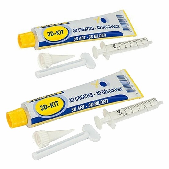 Colle silicone 3d pour papier 160 ml