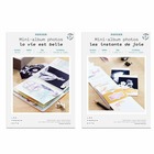 Coffrets scrapbooking - 2 mini album-photos - joie