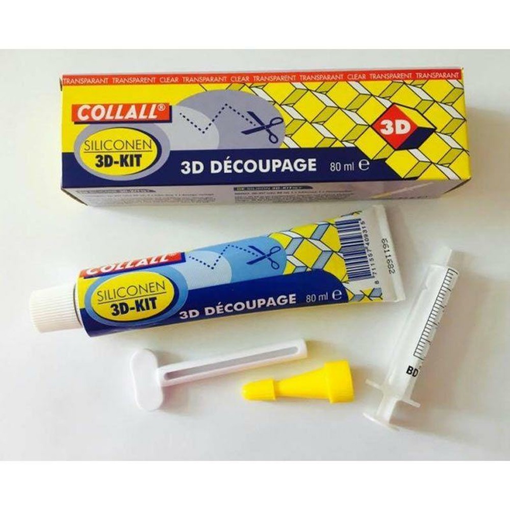 Colle silicone et accessoires pour technique 3d - 80 ml