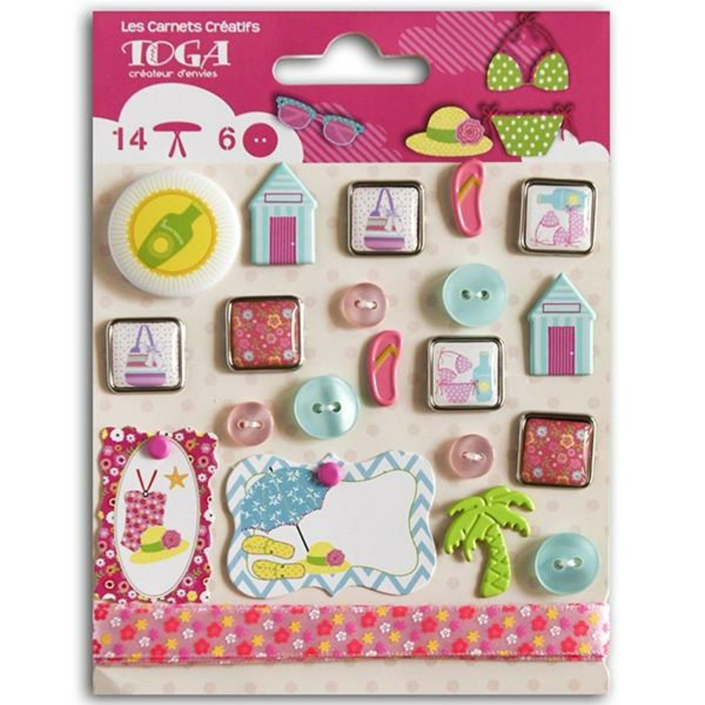 Embellissements – beach girl