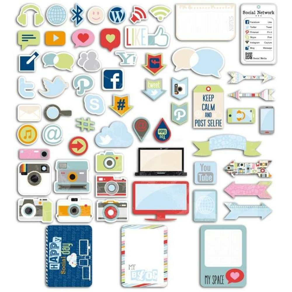 62 formes découpées - be connected