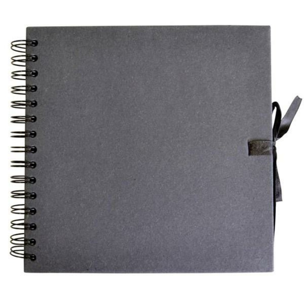 Carnet scrapbooking 20 x 20 cm - noir