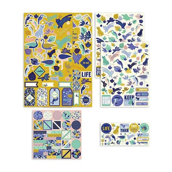 Bullet journal jungle vibes coffret à personnaliser