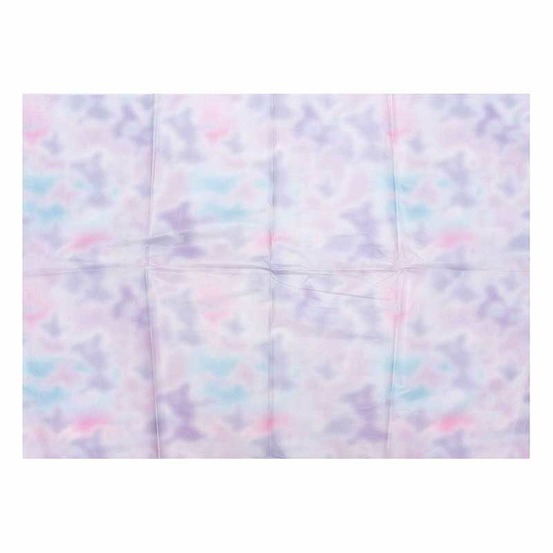 Papier de soie 5 feuilles 50 x 70 cm - flou bleu et violet