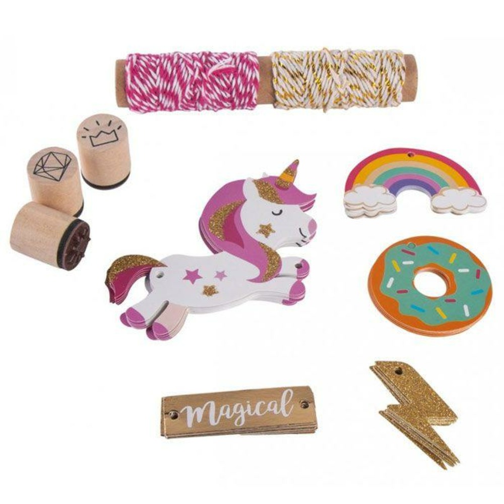 Kit décoration de cadeau - licorne