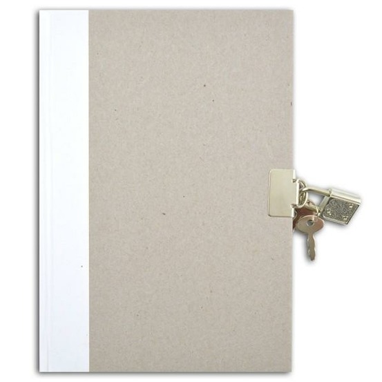 Journal intime avec cadenas